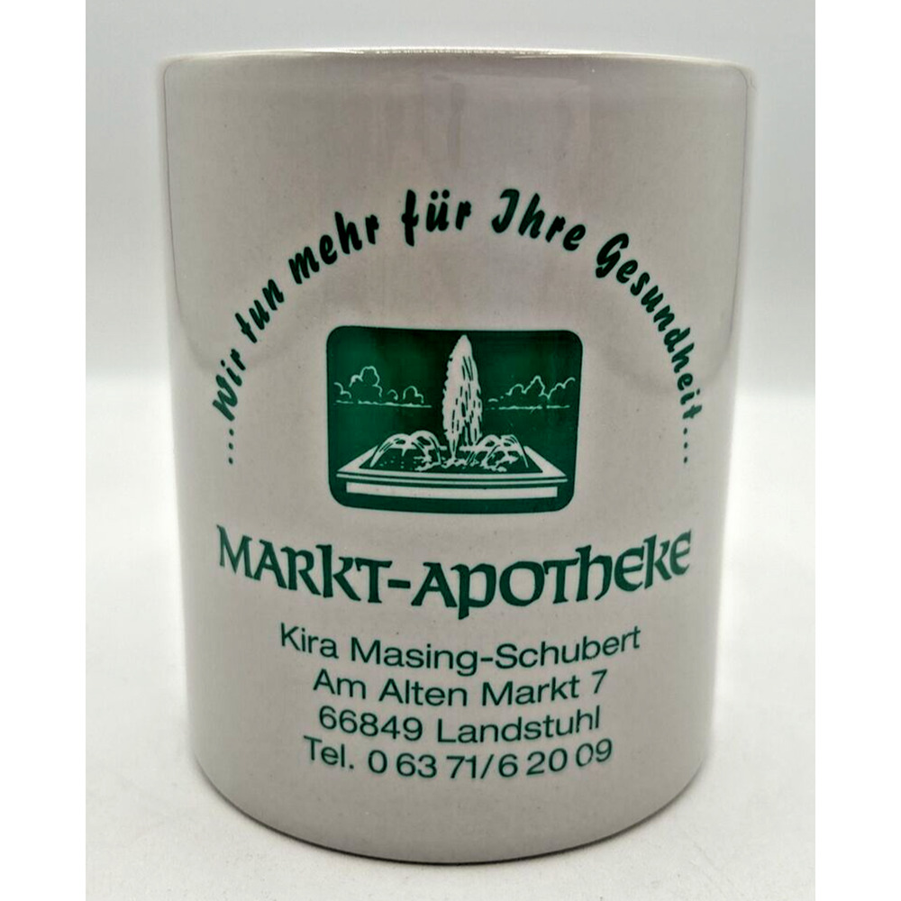 Vintage Markt-Apotheke German Market‎ Mug U237